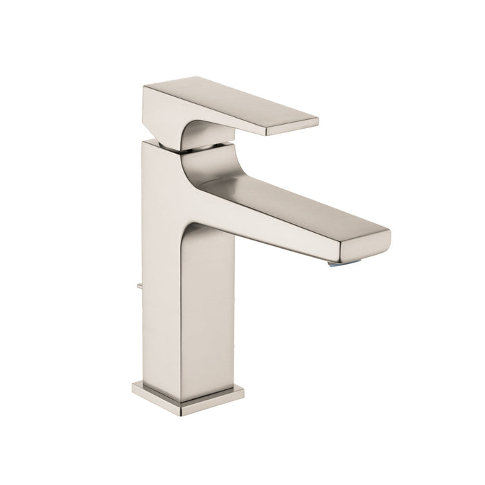 Metropol Bathroom Faucet - Single Hole - 8" Brass/Brushed Nickel