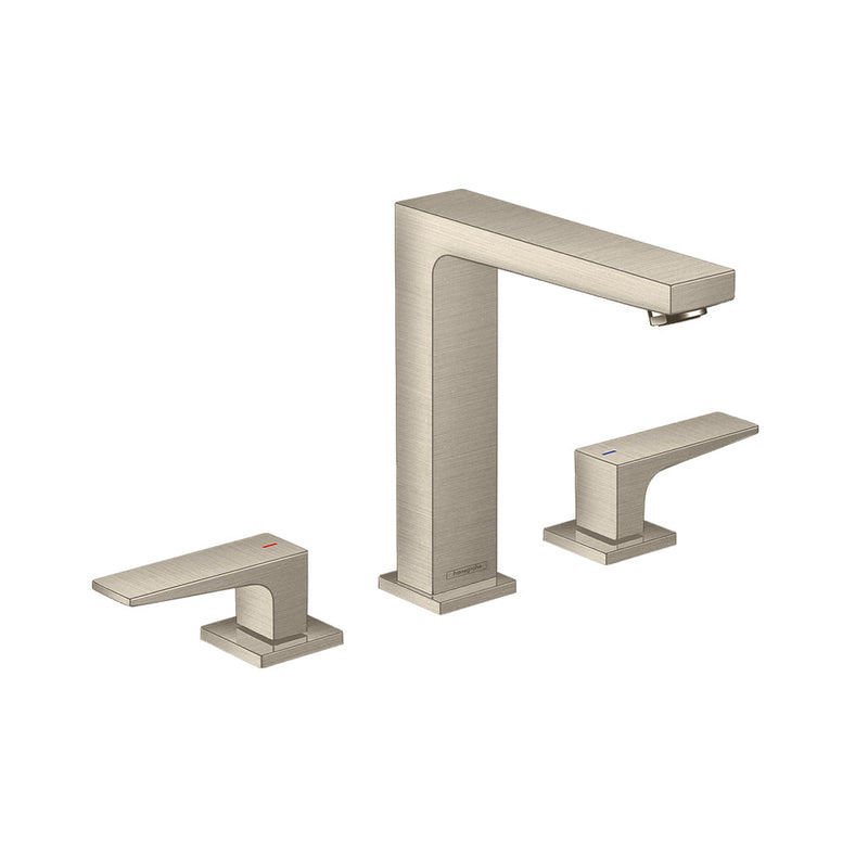 Metropol 160 Bathroom Faucet - Widespread - 8" Brass/Brushed Nickel