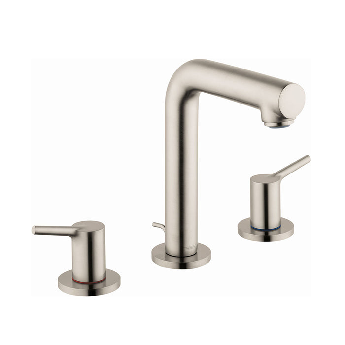 Talis S Bathroom Faucet - Widespread - 8" Brass/Brushed Nickel