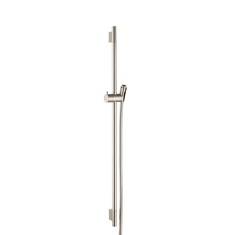 Unica Hand Shower Column - Wall Mount - 24" Brass/Brushed Nickel