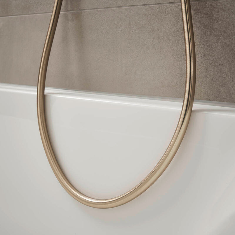 Techniflex Hand Shower Hose - Free Standing - 63" Brass/Brushed Bronze