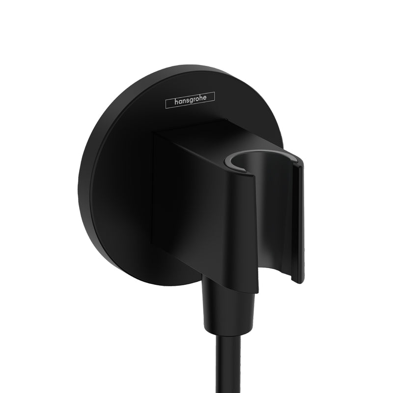 Raindance S 2-Way Thermostatic Trim Complete Shower Set - Wall Mount - 8" Brass/Matt Black