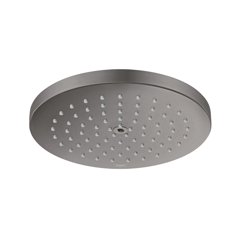 Raindance S 2-Way Thermostatic Trim Complete Shower Set - Wall Mount - 8" Brass/Brushed Black Chrome