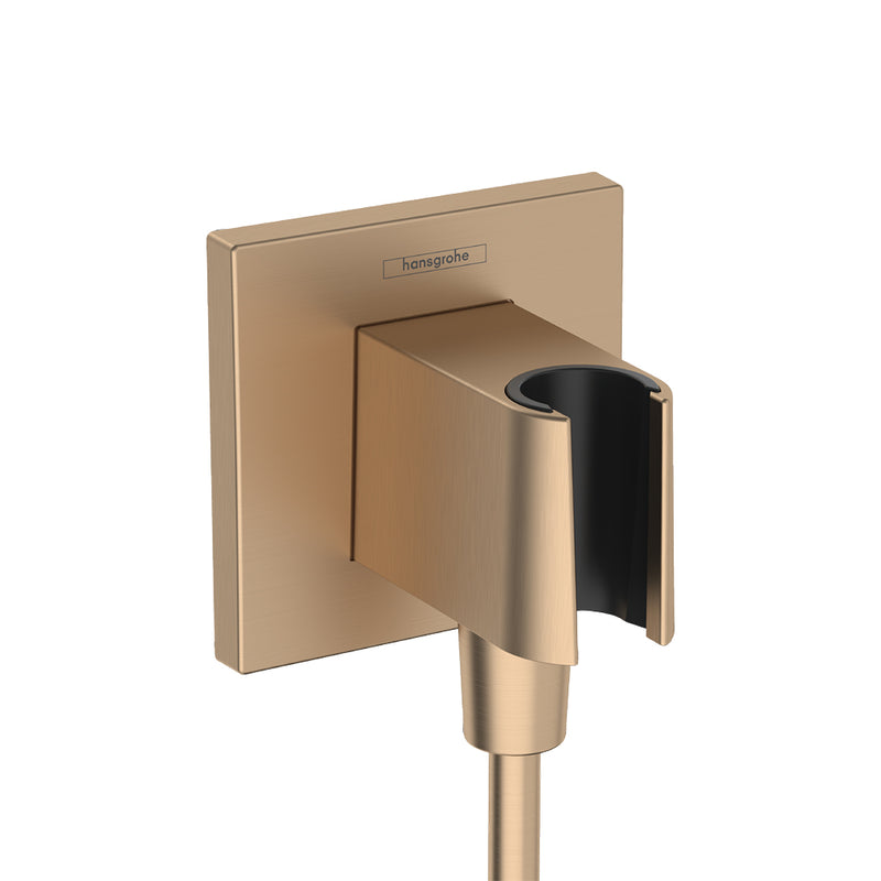 Raindance E 2-Way Thermostatic Trim Complete Shower Set - Wall Mount - 12" Brass/Brushed Bronze