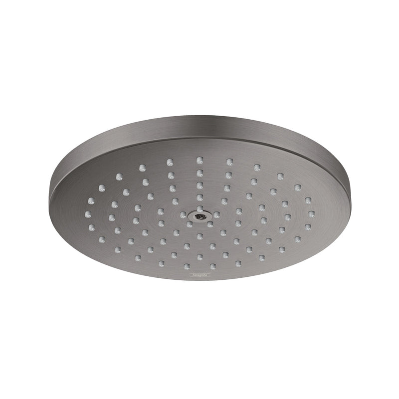 Raindance S 2.5 Gpm Shower Head - Wall Mount - 8" Brass/Brushed Black Chrome