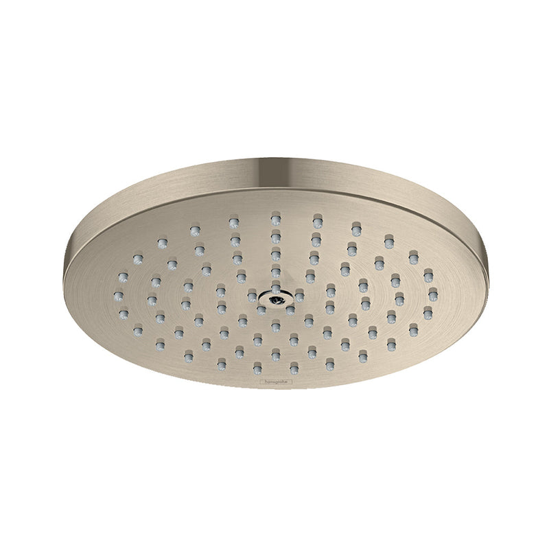 Raindance S 2.5 Gpm Shower Head - Wall Mount - 8" Brass/Brushed Nickel