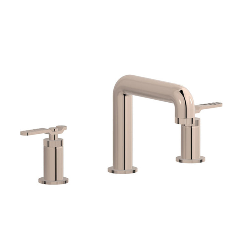Bold Bathroom Faucet - Widespread - 8" Brass/Rose Gold