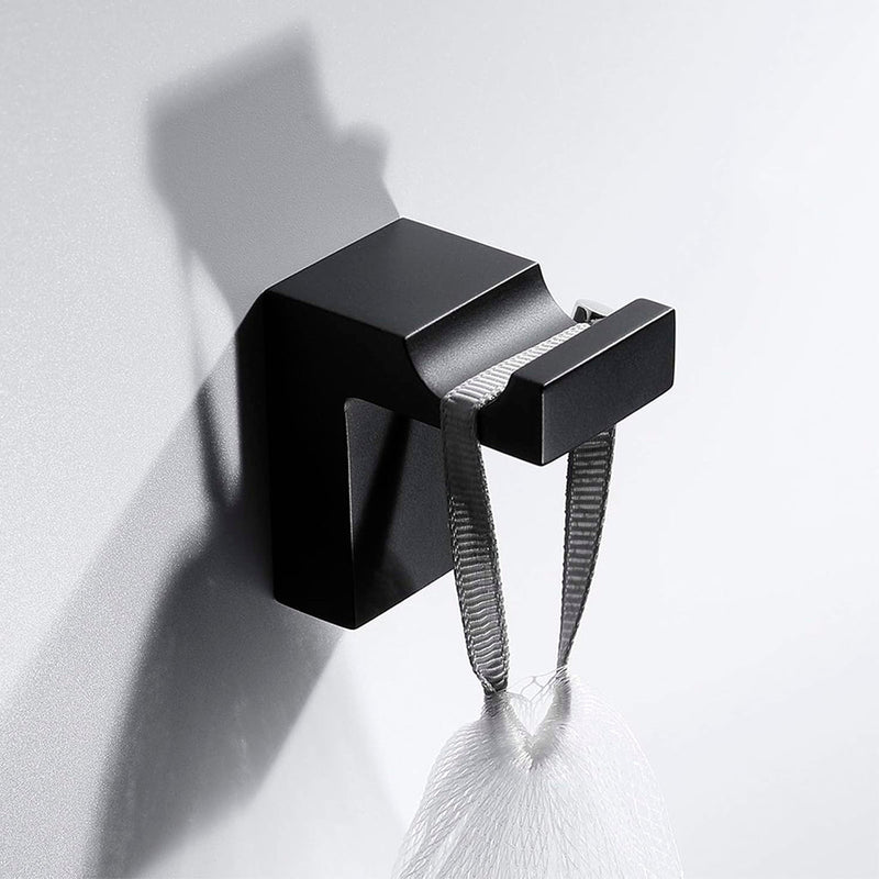 Devon Mare Bathroom Accessories Set -Matt Black