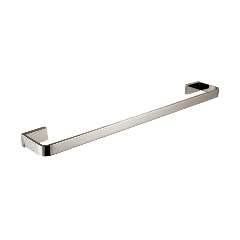 Devon Mare Single Towel Bar - Wall Mount - 24" Brass/Brushed Nickel