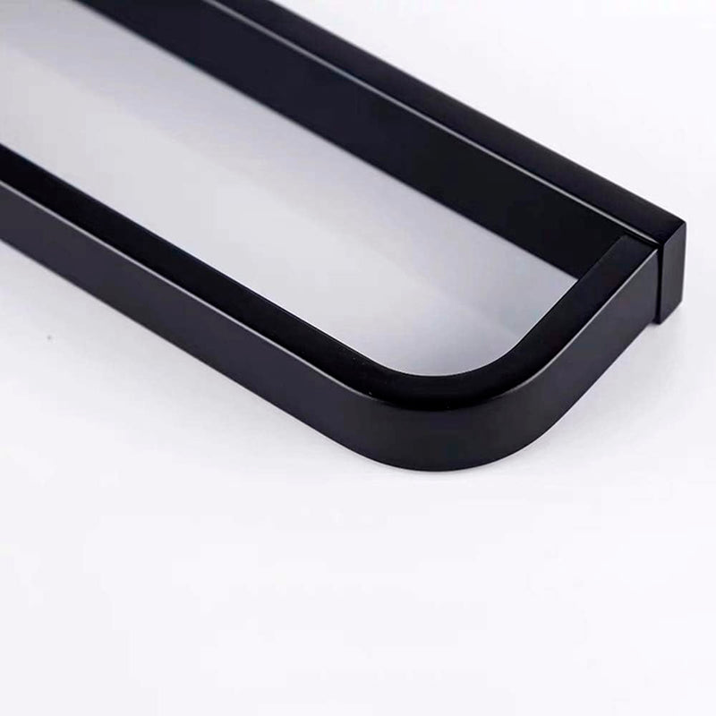 Devon Mare Towel Ring - Wall Mount - 8" Brass/Graphite