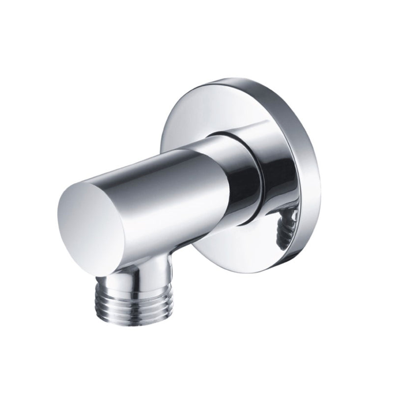 Serie 100 Hand Shower Connector - Wall Mount - 2" Brass/Polished Chrome
