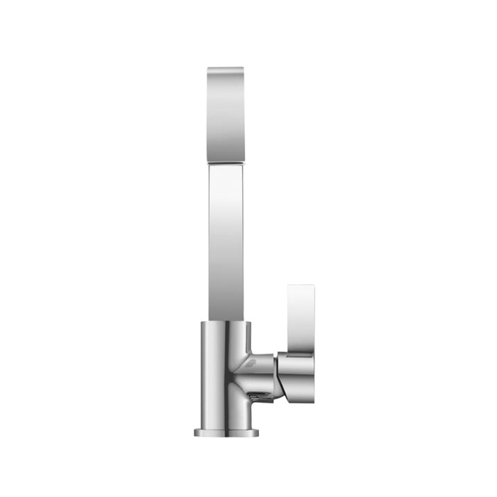 Serie 145 Bathroom Faucet - Single Hole - 10" Brass/Polished Chrome