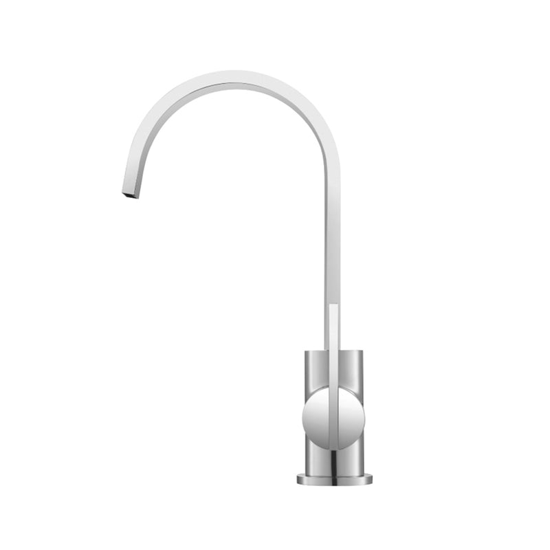 Serie 145 Bathroom Faucet - Single Hole - 10" Brass/Polished Chrome