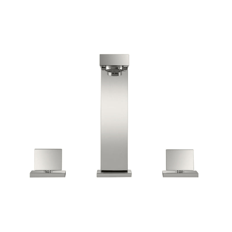 Serie 160 Bathroom Faucet - Widespread - 8" Brass/Brushed Nickel