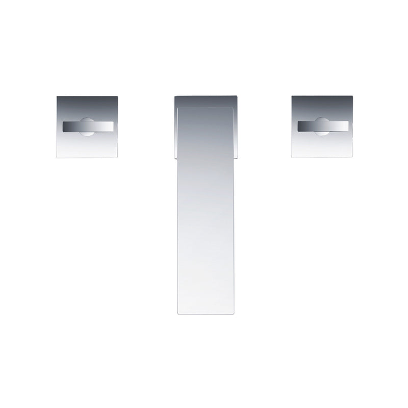 Serie 160 Bathroom Faucet - Widespread - 8" Brass/Polished Chrome