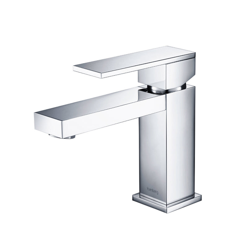 Serie 160 Bathroom Faucet - Single Hole - 6" Brass/Polished Chrome