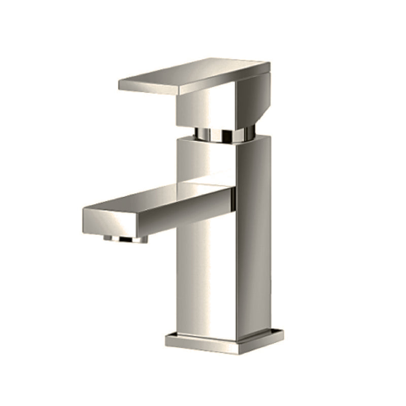 Serie 160 Bathroom Faucet - Single Hole - 6" Brass/Brushed Nickel
