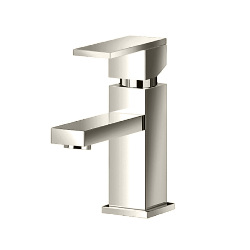 Serie 160 Bathroom Faucet - Single Hole - 6" Brass/Polished Nickel