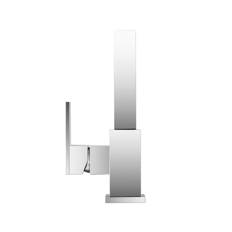 Serie 160 Bathroom Faucet - Single Hole –  9" Brass/Polished Chrome