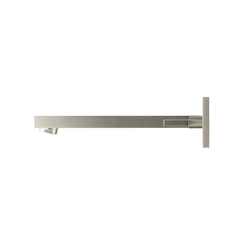 Serie 160 Complete Bathroom Faucet - Widespread-Wall Mount - 8" Brass/Brushed Nickel