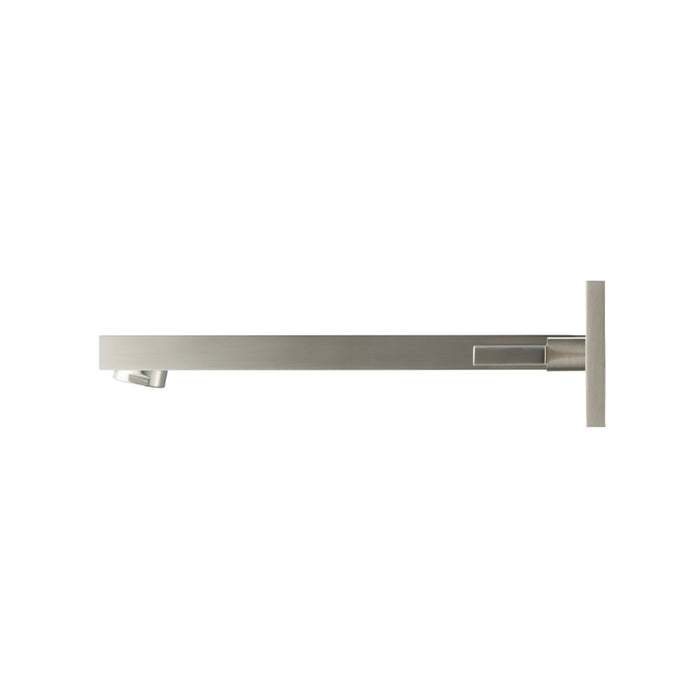 Serie 160 Two Handle Bathroom Faucet - Widespread-Wall Mount - 8" Brass/Brushed Nickel