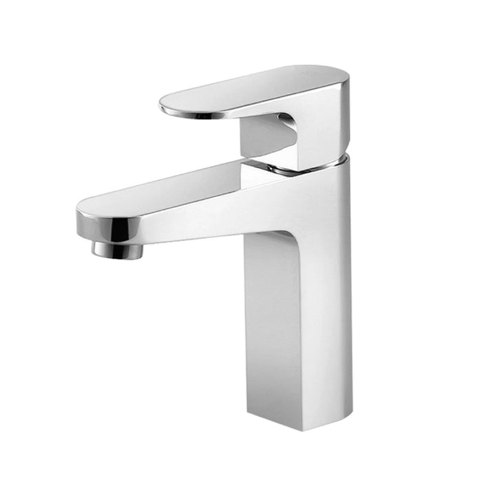 Serie 180 Bathroom Faucet - Single Hole - 7" Brass/Polished Chrome