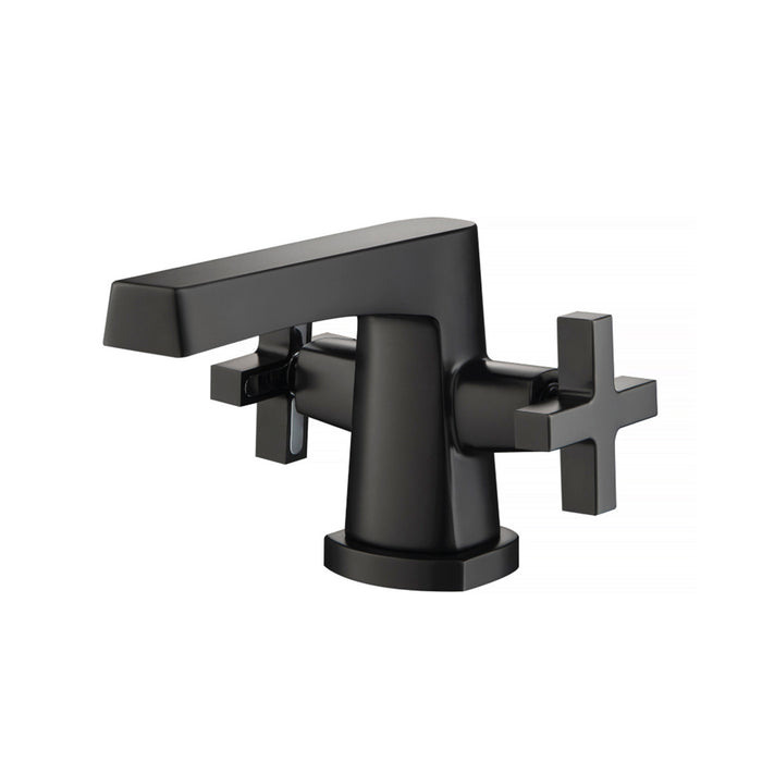 Serie 240 Bathroom Faucet - Single Hole - 5" Brass/Matt Black