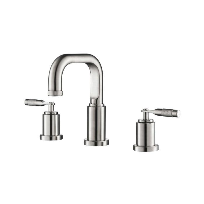 Serie 250 Bathroom Faucet - Widespread - 8" Brass/Brushed Nickel