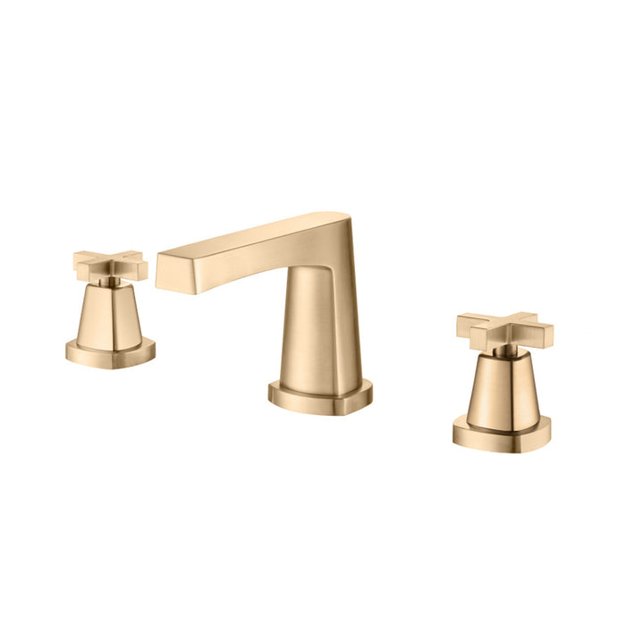 Serie 240 Bathroom Faucet - Widespread - 8" Brass/Brushed Bronze