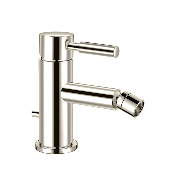 Serie 100 Bidet Faucet - Single Hole - 5" Brass/Brushed Nickel