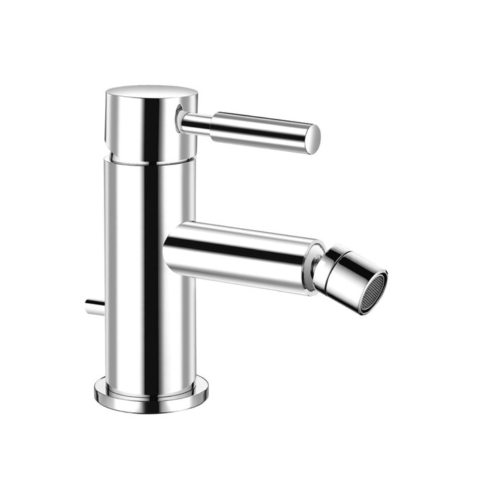 Serie 100 Bidet Faucet - Single Hole - 5" Brass/Polished Chrome