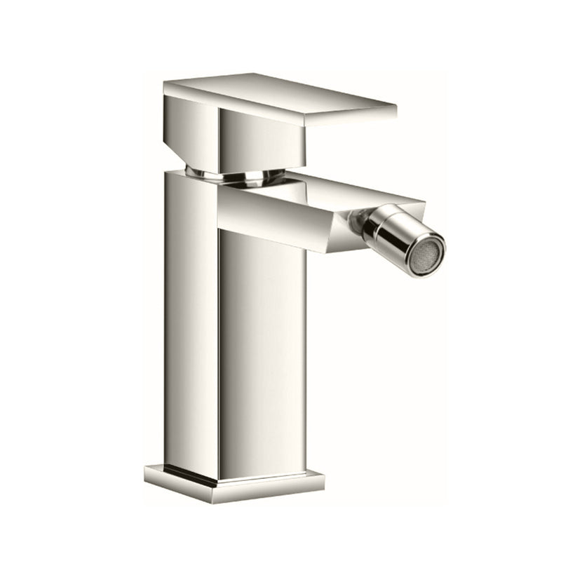 Serie 160 Bidet Faucet - Single Hole - 6" Brass/Brushed Nickel