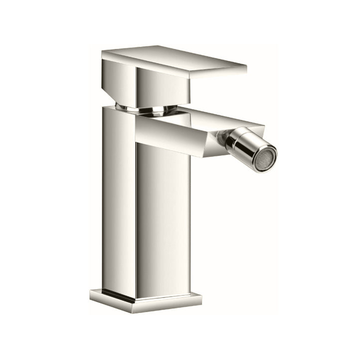 Serie 160 Bidet Faucet - Single Hole - 6" Brass/Brushed Nickel