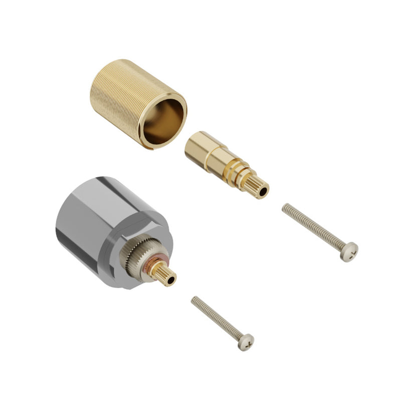 Universal For Use With Thermostatic Valves Extension Kit - Built-In - 2" Brass/Polished Chrome
