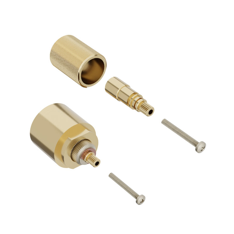 Universal For Use With Thermostatic Valves Extension Kit - Built-In - 2" Brass/Satin Brass