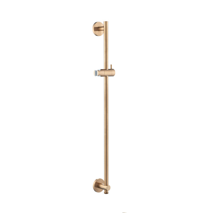 Serie 100 Hand Shower Column - Wall Mount - 31" Brass/Brushed Bronze