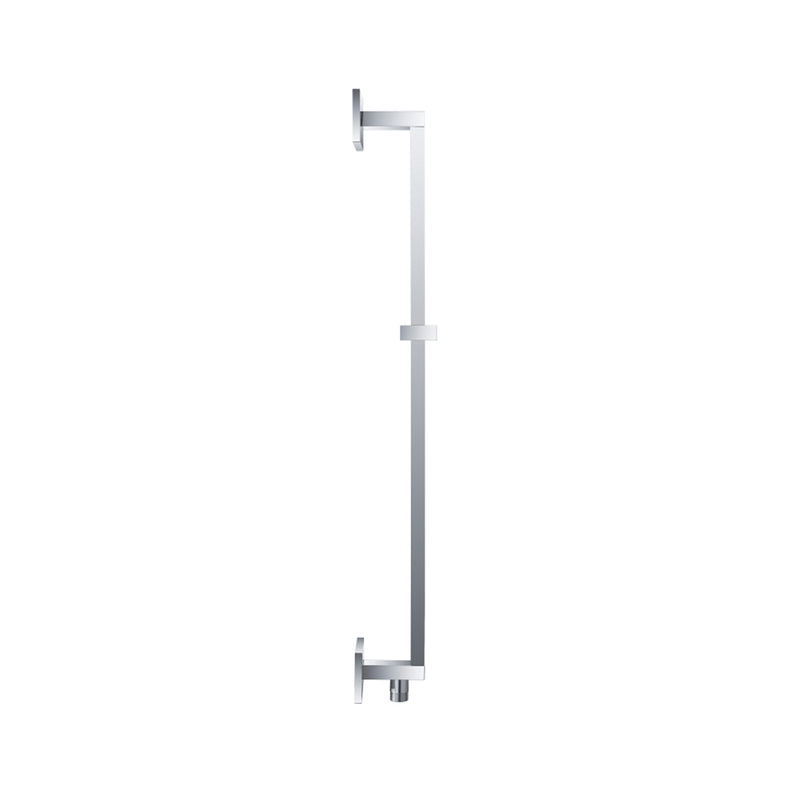 Serie 160 Square Hand Shower Column - Wall Mount - 32" Brass/Polished Chrome