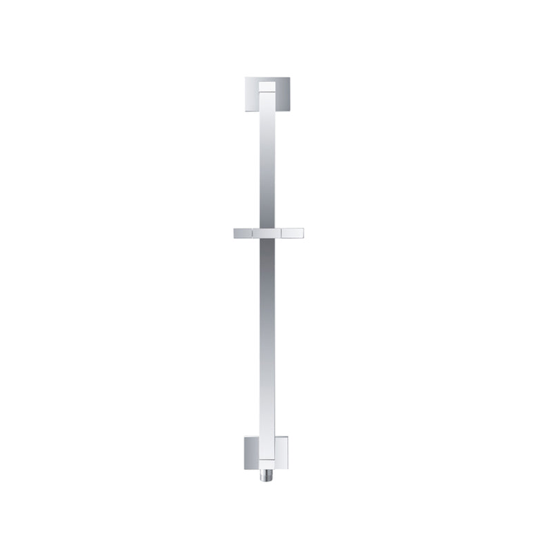 Serie 160 Square Hand Shower Column - Wall Mount - 32" Brass/Polished Chrome