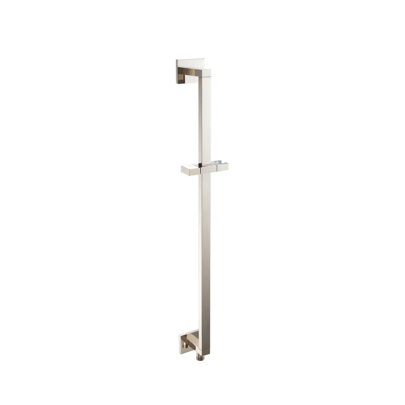 Serie 160 Square Hand Shower Column - Wall Mount - 32" Brass/Polished Nickel