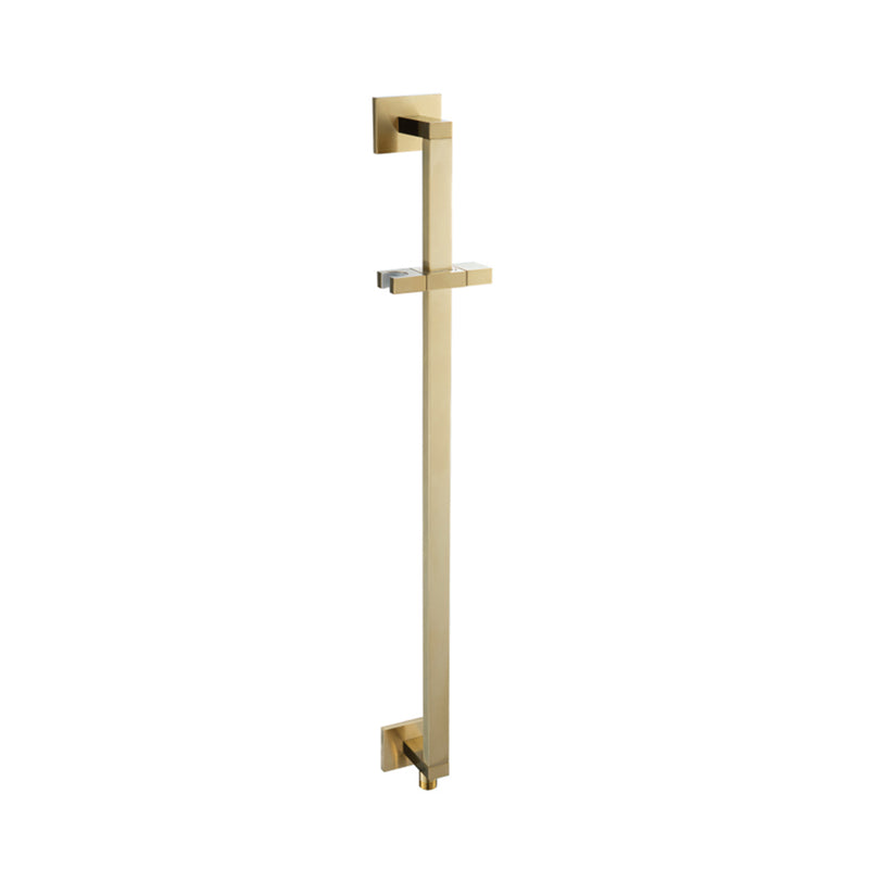 Serie 160 Square Hand Shower Column - Wall Mount - 32" Brass/Satin Brass