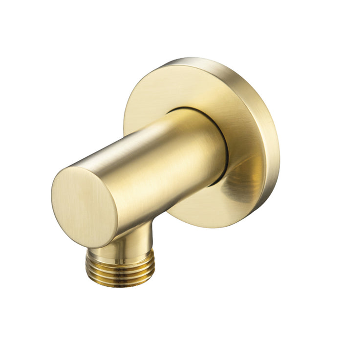 Serie 100 Hand Shower Connector - Wall Mount - 2" Brass/Satin Brass