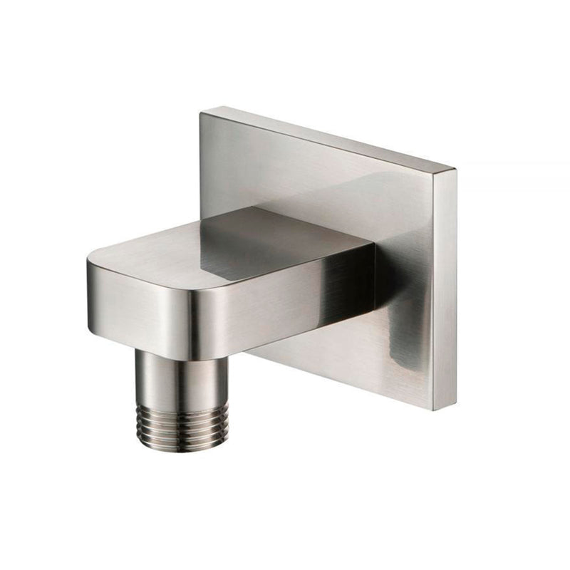 Serie 196 Hand Shower Connector - Wall Mount - 3" Brass/Brushed Nickel