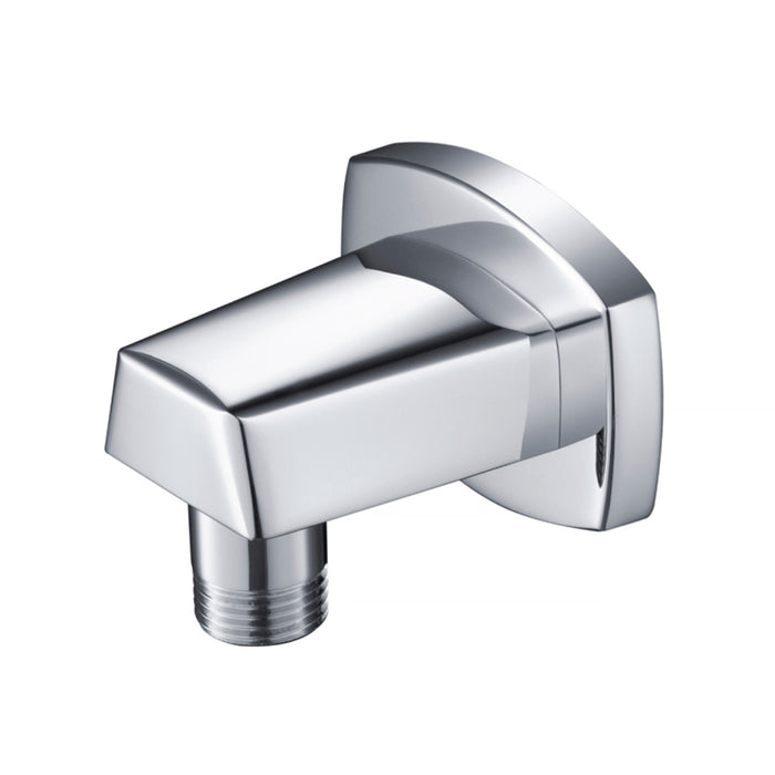 Serie 240 Hand Shower Connector - Wall Mount - 3" Brass/Polished Chrome