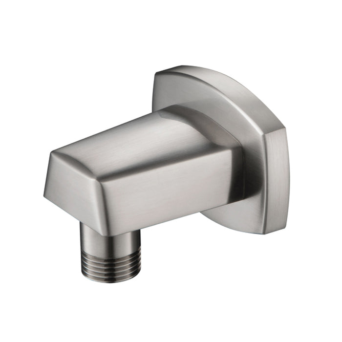 Serie 240 Hand Shower Connector - Wall Mount - 3" Brass/Brushed Nickel