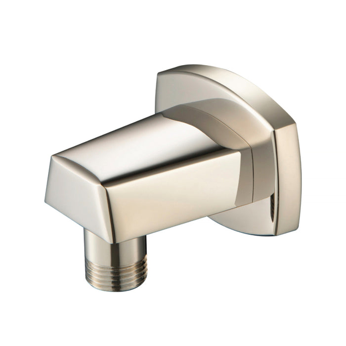 Serie 240 Hand Shower Connector - Wall Mount - 3" Brass/Polished Nickel