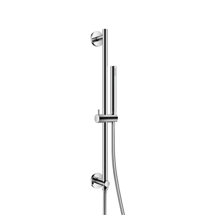 Universal Hand Shower Column Set - Wall Mount - 27" Brass/Polished Chrome