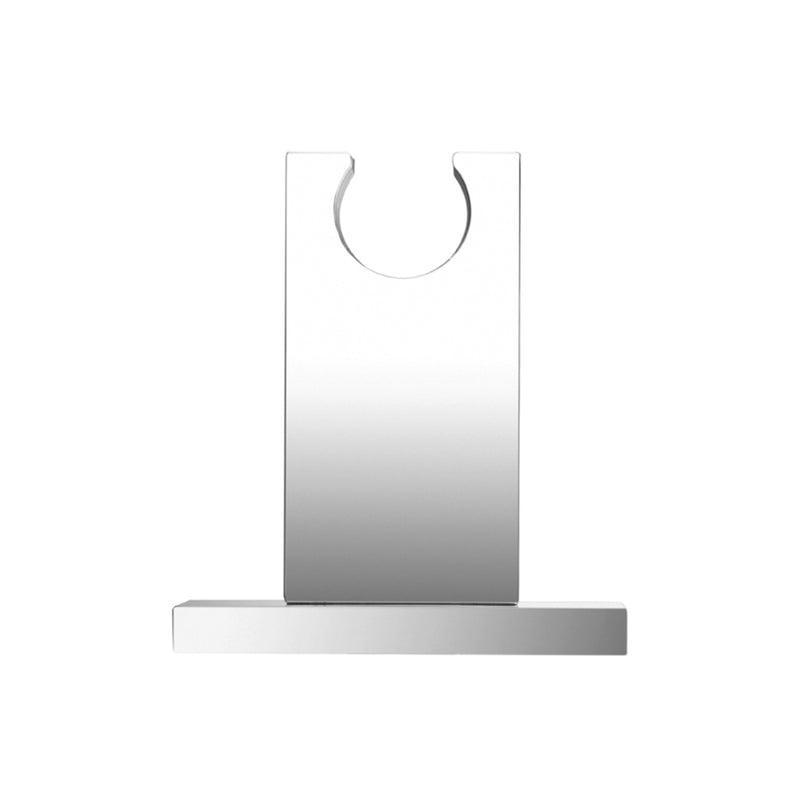 Universal Hand Shower Holder Connector - Wall Mount - 3" Brass/Polished Chrome