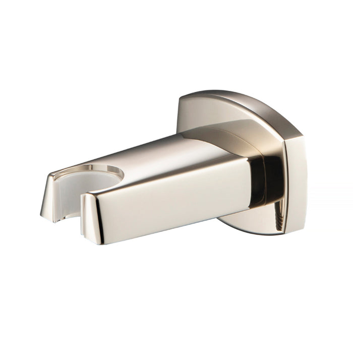 Serie 240 Hand Shower Holder - Wall Mount - 3" Brass/Polished Nickel