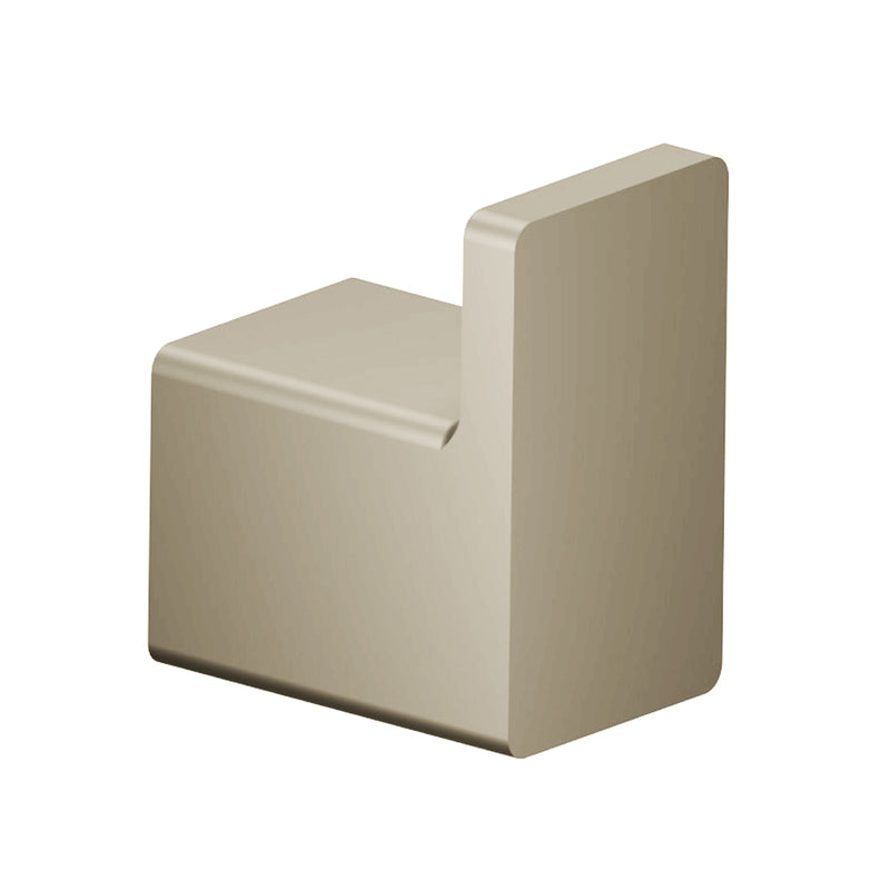 Serie 196 Single Hook - Wall Mount - 2" Brass/Polished Nickel