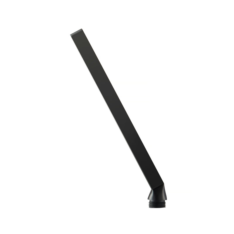 Universal Single Function Hand Shower - Built-In - 9" Brass/Matt Black